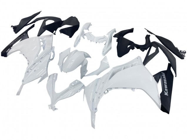 Compra Carenados Moto Kawasaki EX300 2013-2024 - Blanco Negro