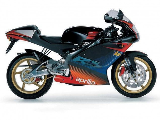Compra Carenados Moto Aprilia RS125 2000-2005 - Negro Rojo Plata