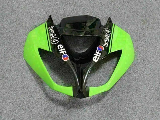 Compra Carenados Moto Kawasaki ZX6R 2009-2012 - Verde Negro Brillante Elf Touch4 Bridgestone