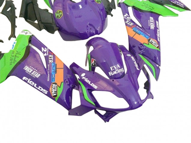 Compra Carenados Moto Aprilia RS125 2006-2011 - Púrpura Verde Rojo