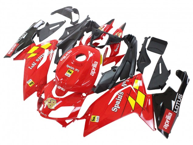 Compra Carenados Moto Aprilia RS125 2006-2011 - Rojo Blanco Amarillo Negro