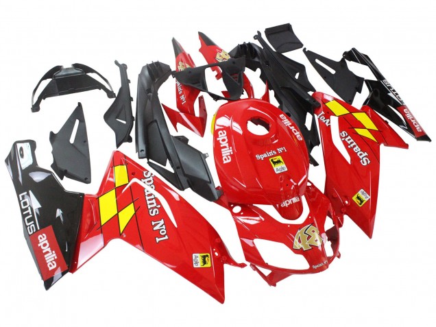 Compra Carenados Moto Aprilia RS125 2006-2011 - Rojo Blanco Amarillo Negro