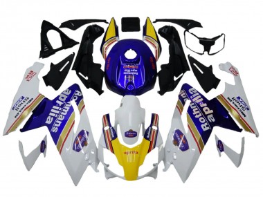 Compra Carenados Moto Aprilia RS125 2006-2011 - Blanco Azul Amarillo Rothmans