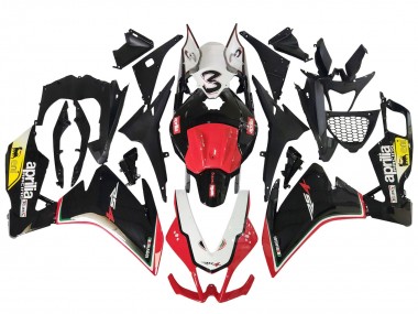 Compra Carenados Moto Aprilia RS4 50 125 2012-2018 - Blanco Rojo Amarillo Negro Brillante