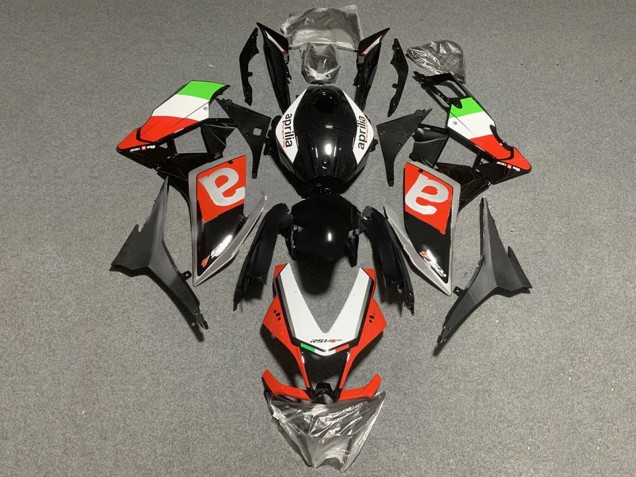 Compra Carenados Moto Aprilia RS4 50 125 2012-2018 - Blanco Verde Rojo Negro Brillante