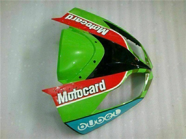 Compra Carenados Moto Kawasaki ZX6R 2009-2012 - Verde Blanco Rojo Negro Azul Motocard