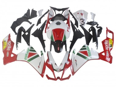 Compra Kits Carenado Moto Aprilia RS4 50 125 2012-2018 - Blanco Rojo Verde Amarillo Alitalia