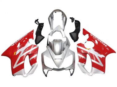 Compra Carenados Moto Honda CBR600 F4i 2004-2007 - Plata Rojo