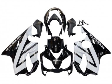 Compra Carenados Moto Honda CBR600 F4i 2004-2007 - Blanco Negro Brillante