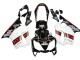 Compra Carenados Moto Honda CBR600 F4i 2004-2007 - Blanco Negro Brillante Rojo Repsol