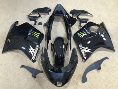 Compra Carenados Moto Honda CBR1100XX Blackbird 1996-2007 - Negro Brillante Verde Monstruo