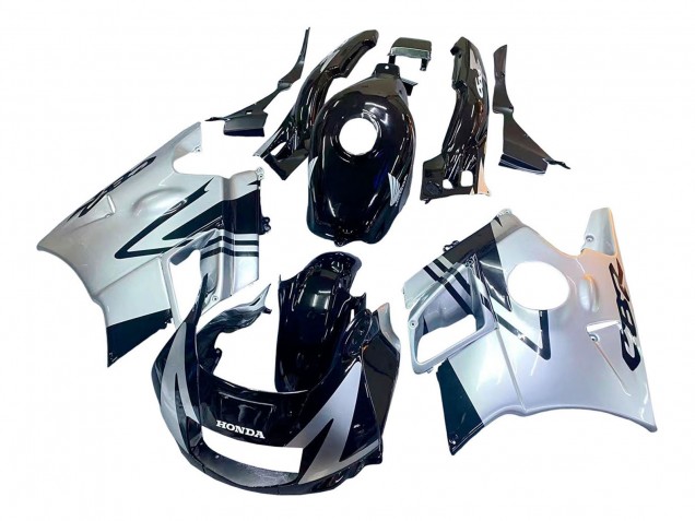 Compra Carenados Moto Honda CBR600 F2 1991-1994 - Plata Negro Brillante