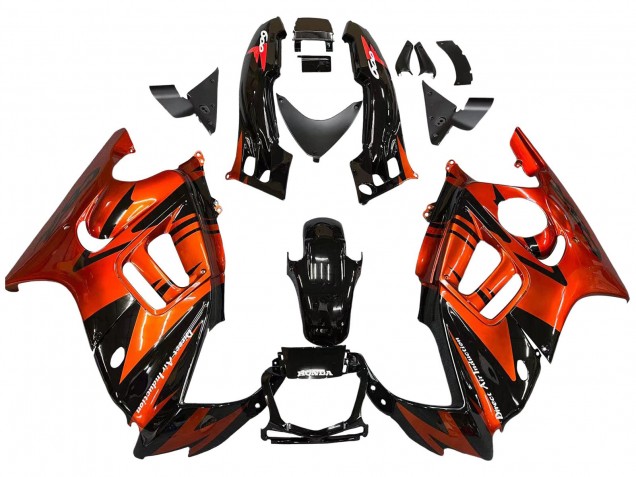 Compra Carenados Moto Honda CBR600 F3 1995-1996 - Naranja Negro Brillante