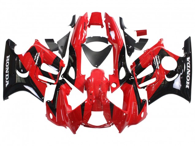 Compra Carenados Moto Honda CBR600 F3 1997-1998 - Rojo Negro Brillante