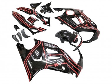 Compra Kits Carenado Moto Honda CBR600 F3 1997-1998 - Rojo Negro Brillante