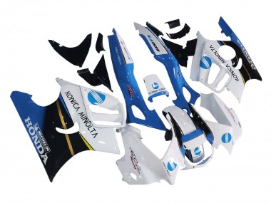 Compra Carenados Moto Honda CBR600 F3 1997-1998 - Blanco Azul Negro Brillante