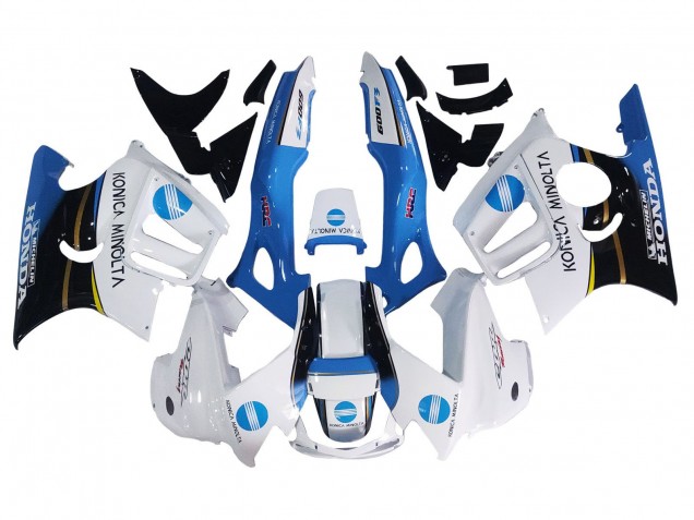 Compra Carenados Moto Honda CBR600 F3 1997-1998 - Blanco Azul Negro Brillante