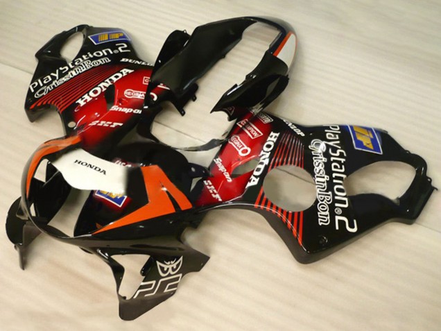 Compra Carenados Moto Honda CBR600 F4 1999-2000 - Negro Brillante Rojo Blanco PlayStation 2
