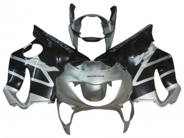 Compra Carenados Moto Honda CBR600 F4 1999-2000 - Plata Negro Brillante