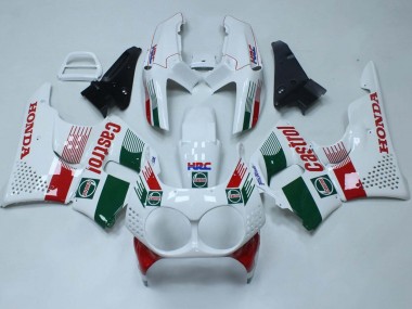 Compra Carenados Moto Honda CBR900RR 893 1992-1993 - Blanco Rojo Verde Castrol HRC