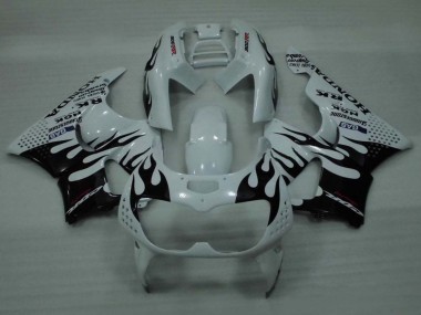 Compra Carenados Moto Honda CBR900RR 893 1994-1995 - Blanco Negro Brillante Llama