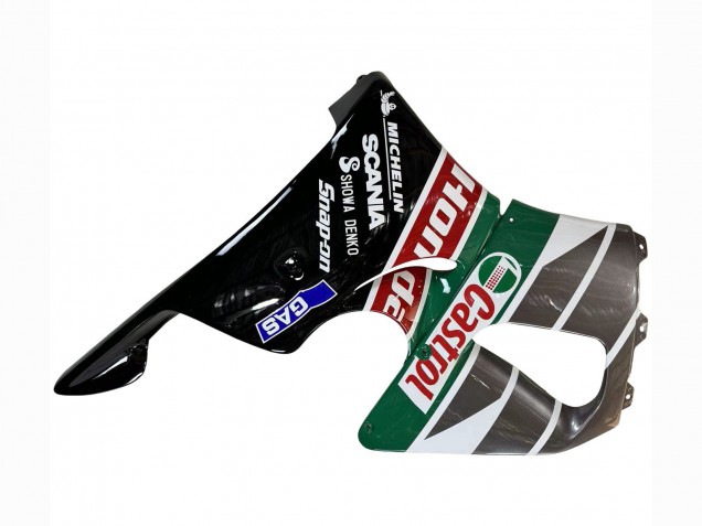 Compra Carenados Moto Honda CBR900RR 893 1996-1997 - Blanco Verde Gris Negro Brillante Castrol