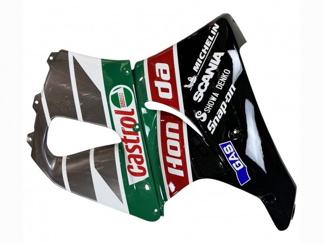 Compra Carenados Moto Honda CBR900RR 893 1996-1997 - Blanco Verde Gris Negro Brillante Castrol