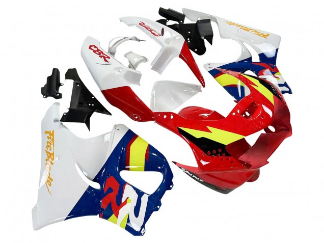 Compra Carenados Moto Honda CBR900RR 919 1998-1999 - Blanco Rojo Amarillo Azul
