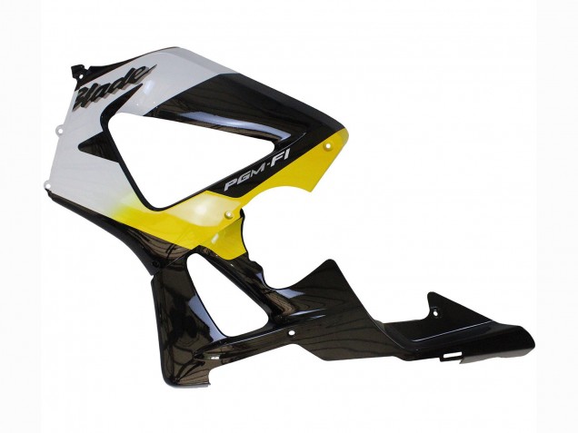 Compra Carenados Moto Honda CBR900RR 929 2000-2001 - Blanco Amarillo Negro Brillante