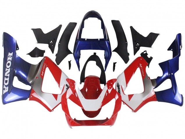 Compra Carenados Moto Honda CBR900RR 929 2000-2001 - Plata Rojo Azul