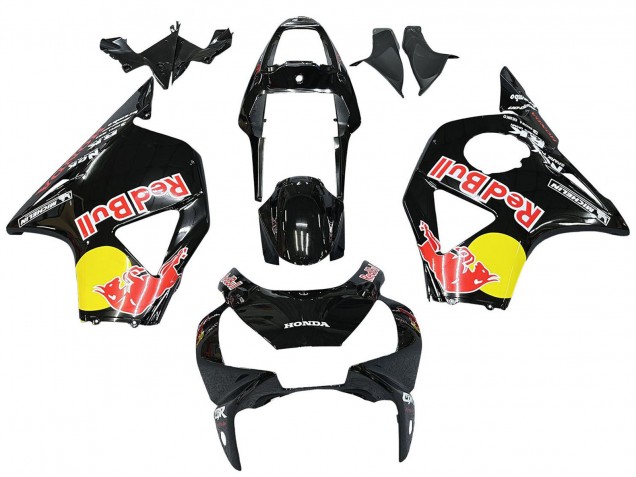 Compra Carenados Moto Honda CBR900RR 954 2002-2003 - Negro Brillante Amarillo Rojo Bull Michelin