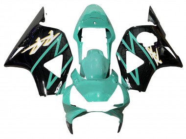 Compra Carenados Moto Honda CBR900RR 954 2002-2003 - Verde Claro Negro Brillante
