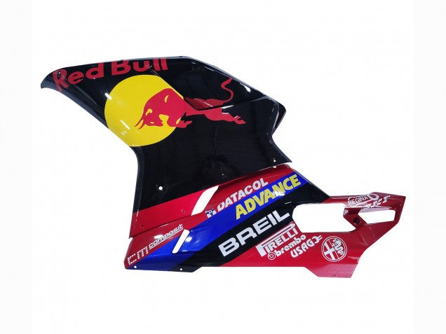 Compra Carenados Moto Ducati 848/1098/1198 2007-2014 - Negro Brillante Amarillo Azul Rojo Bull
