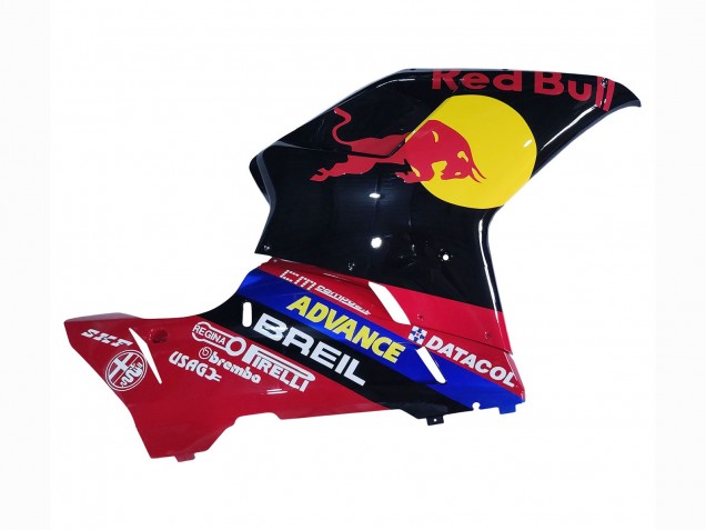 Compra Carenados Moto Ducati 848/1098/1198 2007-2014 - Negro Brillante Amarillo Azul Rojo Bull