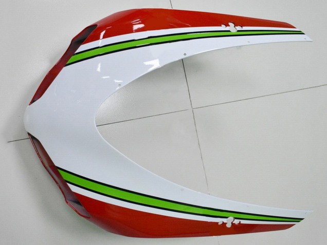 Compra Carenados Moto Ducati 848/1098/1198 2007-2014 - Blanco Rojo Verde Negro Brillante