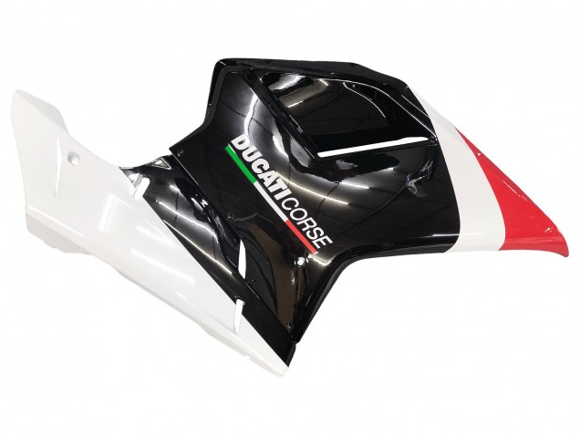 Compra Carenados Moto Ducati 848/1098/1198 2007-2014 - Blanco Rojo Negro Brillante