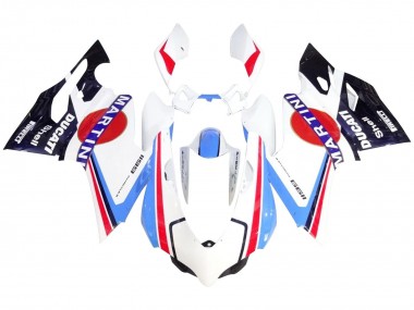 Compra Carenados Moto Ducati 1199 2011-2014 - Blanco Rojo Azul Negro Brillante Martini