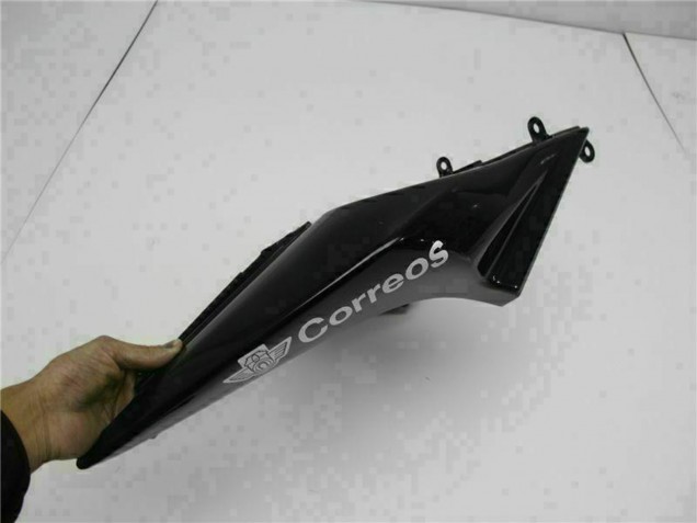 Compra Carenados Moto Kawasaki EX250 2008-2012 - Negro Brillante Blanco West