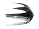 Compra Carenados Moto Ducati 848/1098/1198 2007-2014 - Blanco Negro Brillante Corse