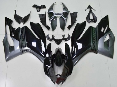 Compra Carenados Moto Ducati Panigale 1199 2011-2014 - Gris Negro Brillante