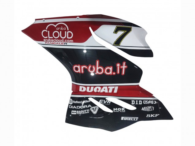 Compra Carenados Moto Ducati Panigale 899/1199 2011-2014 - Blanco Rojo Negro Brillante Aruba.it 7