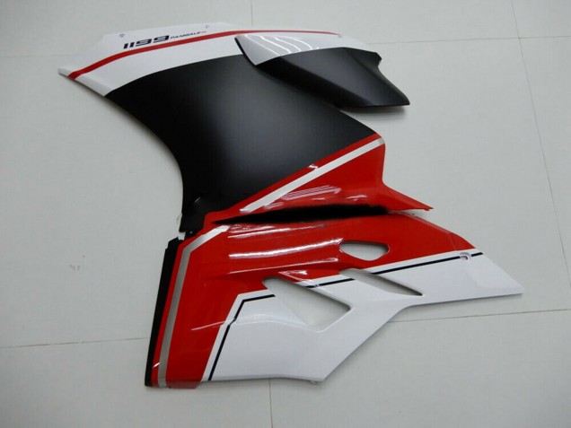Compra Carenados Moto Ducati 1199 2011-2014 - Blanco Rojo Negro Mate
