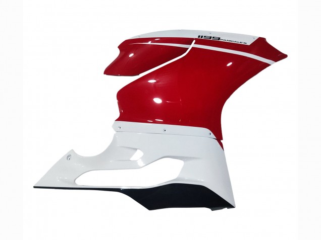 Compra Carenados Moto Ducati 1199 2011-2014 - Blanco Rojo Negro Brillante