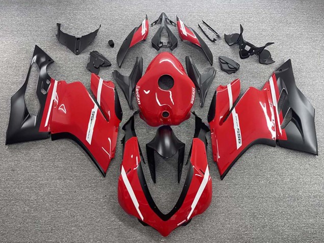 Compra Carenados Moto Ducati 959 2015-2020 - Rojo Negro Mate