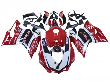 Compra Carenados Moto Ducati 959/1299 2015-2020 - Blanco Rojo Negro Aruba 7