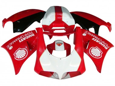 Compra Carenados Moto Ducati 959/1299 2015-2020 - Blanco Rojo Negro Brillante Performance