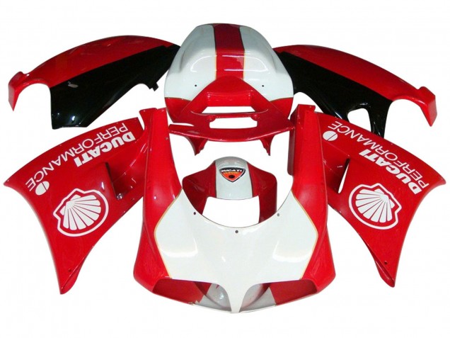 Compra Carenados Moto Ducati 959/1299 2015-2020 - Blanco Rojo Negro Brillante Performance