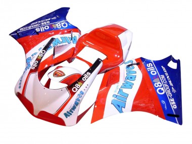 Compra Carenados Moto Ducati 748/916/996/998 1993-2005 - Blanco Rojo Azul Air Waves