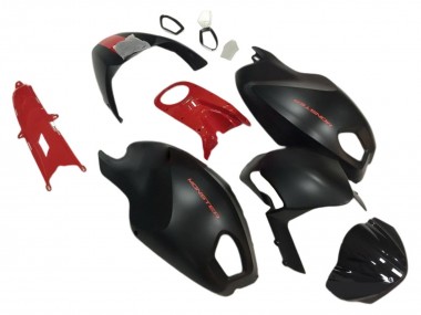 Compra Carenados Moto Ducati Monster 696 796 1100 1100S 2008-2012 - Rojo Negro Mate Monstruo