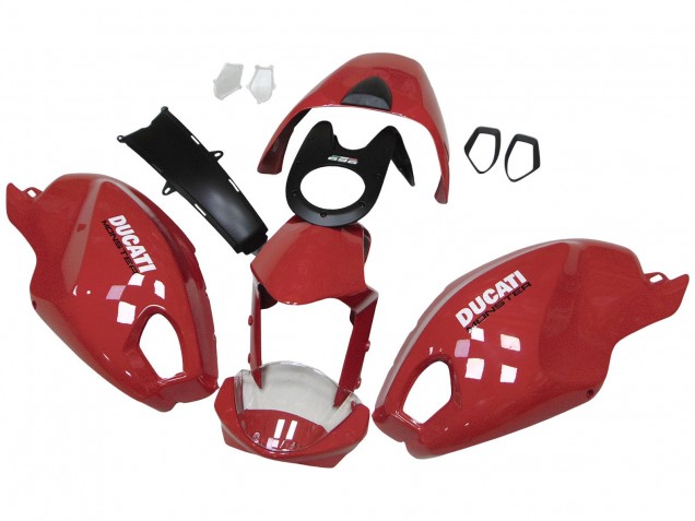 Compra Carenados Moto Ducati Monster 696 796 1100 1100S 2008-2012 - Rojo Blanco